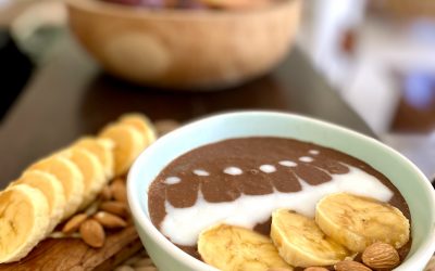 Čokoládová smoothie bowl